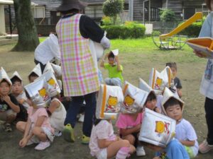 地震津波避難訓練