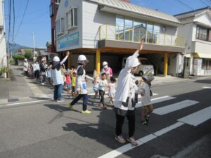 地震津波避難訓練
